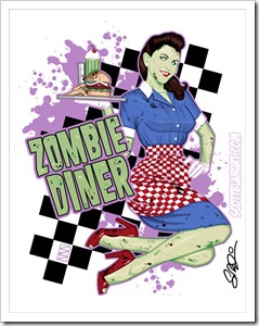 zombie diner by scott blair